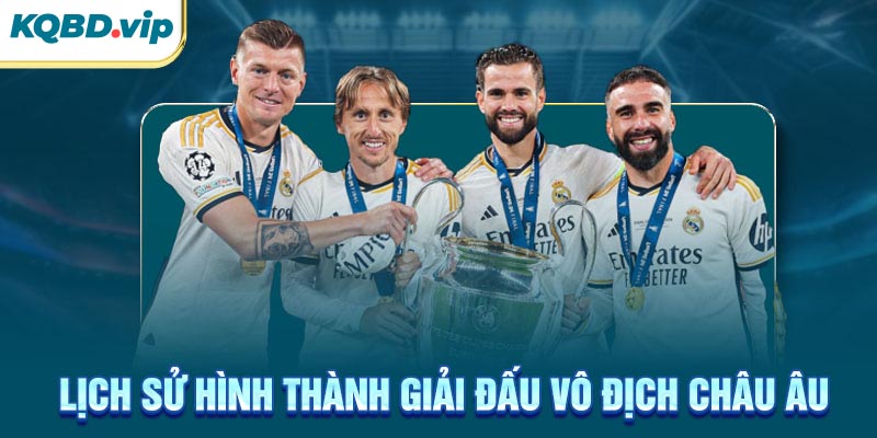 Lịch sử hình thành giải đấu vô địch châu Âu